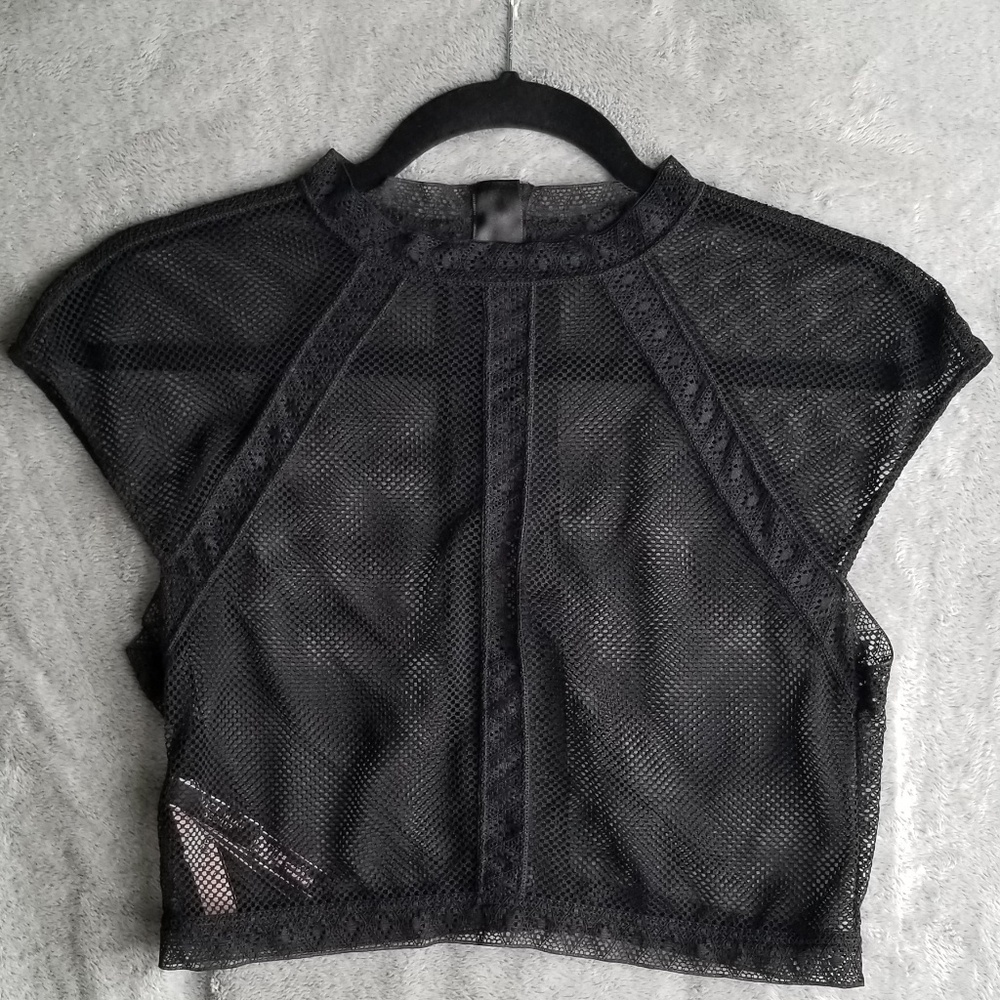 NWT Victoria Secret Black Knitted Top